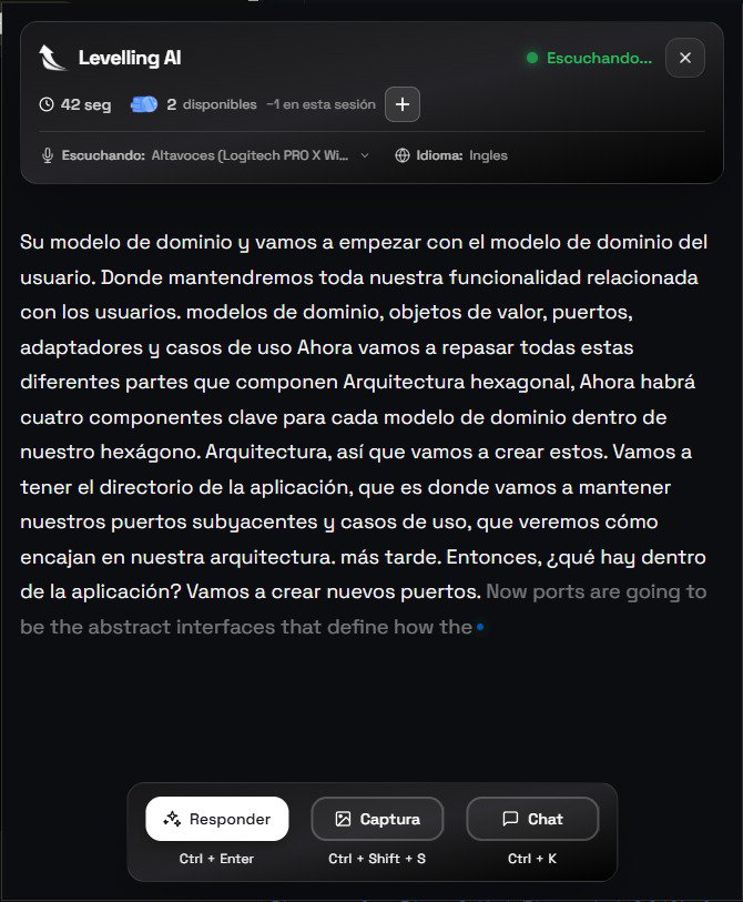Traducción automática en entrevistas